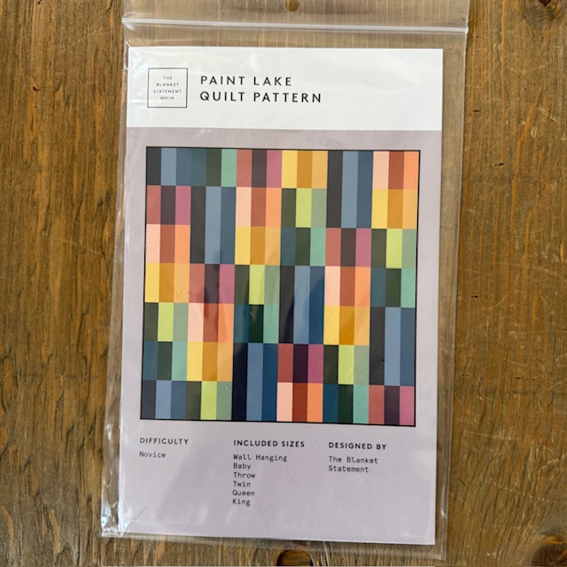 The Blanket Statement – Paint Lake Quilt Pattern Pattern – Patch Halifax